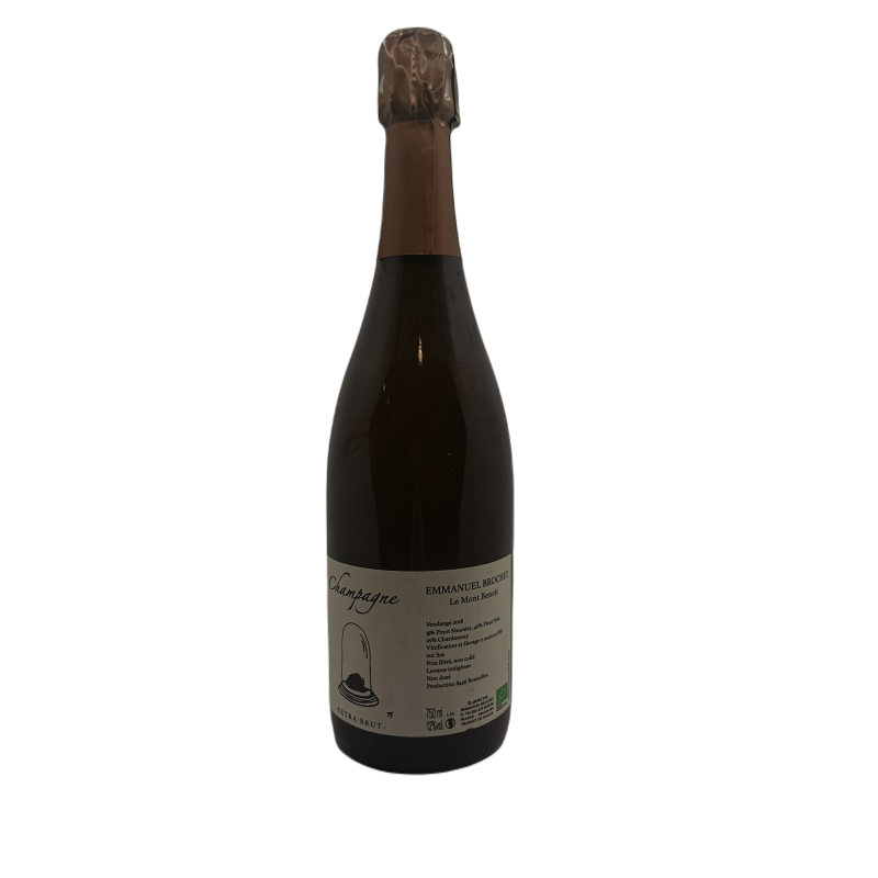 Champagne Brochet Emmanuel, Le Mont Benoit Extra Brut 75cl