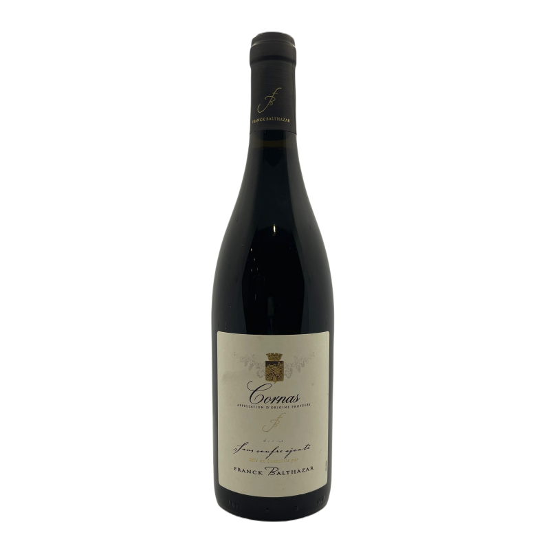 Domaine Franck Balthazar, AOP Cornas, "Sans souffre ajouté" 2020 75cl