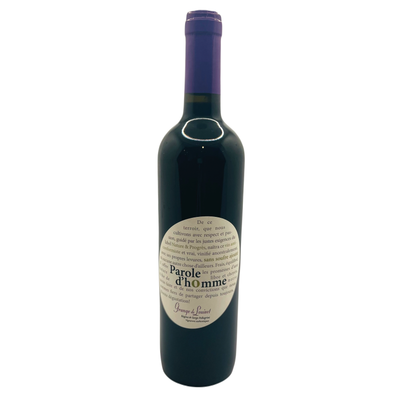 Grange de Louiset, Vin de France, Parole d'Homme, 75cl