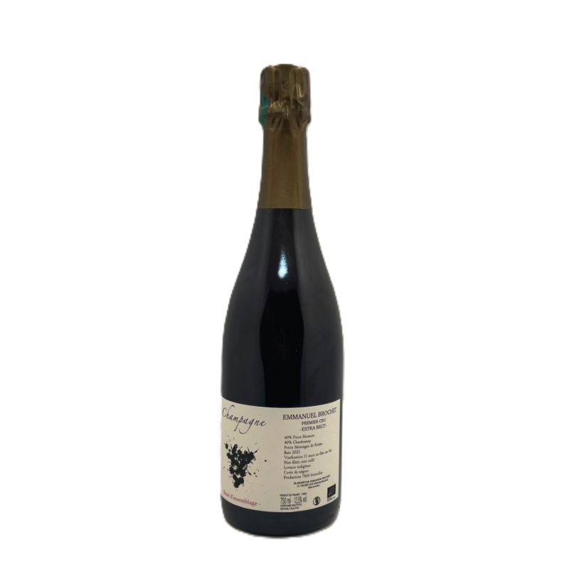 Champagne Brochet Emmanuel, Rosé d'Assemblage 1er cru 75cl